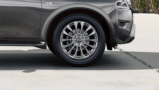 2023 Nissan Armada wheel and tire | Coughlin Nissan of Heath in Heath OH