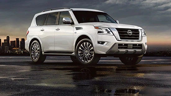 2023 Nissan Armada new 22-inch 14-spoke aluminum-alloy wheels. | Coughlin Nissan of Heath in Heath OH