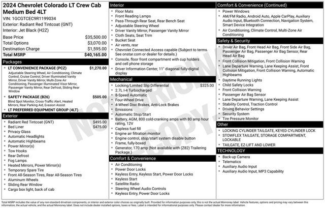 2024 Chevrolet Colorado 4WD LT