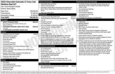 2022 Chevrolet Colorado 4WD LT