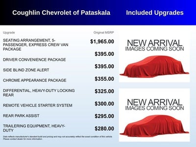 2023 Chevrolet Express Cargo Van Work Van