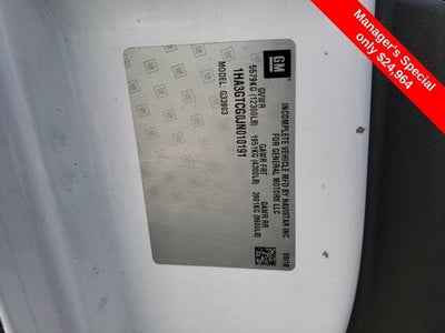 2018 Chevrolet Express Commercial Cutaway Work Van