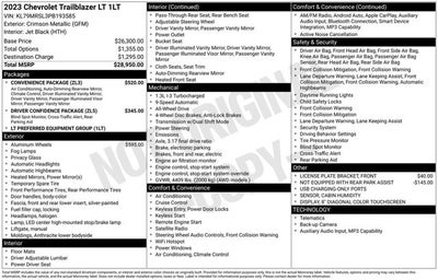 2023 Chevrolet Trailblazer LT