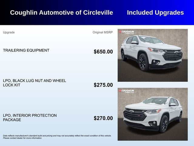 2020 Chevrolet Traverse RS