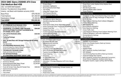 2024 GMC Sierra 2500HD AT4