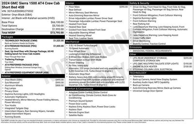 2024 GMC Sierra 1500 AT4