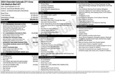 2024 Chevrolet Colorado 4WD Z71