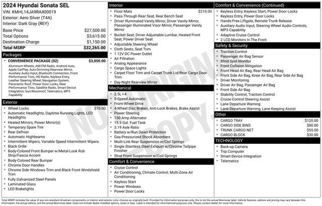 2024 Hyundai Sonata SEL