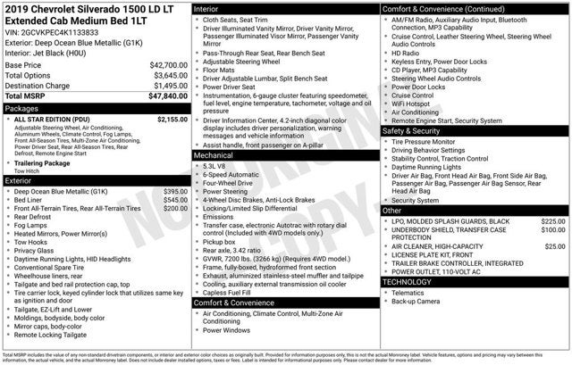 2019 Chevrolet Silverado 1500 LD LT