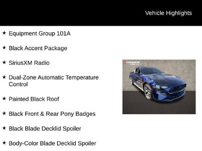 2019 Ford Mustang EcoBoost