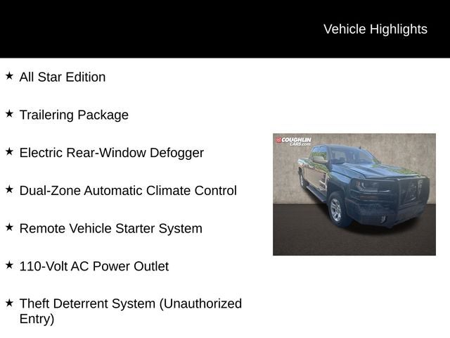 2017 Chevrolet Silverado 1500 LT LT2