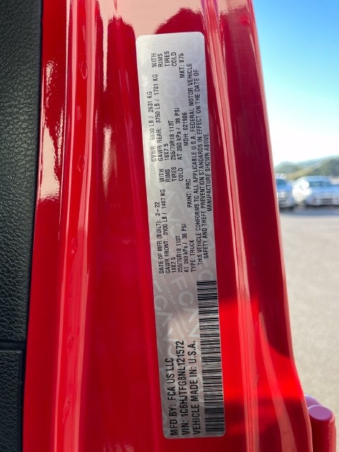 2022 Jeep Gladiator Overland