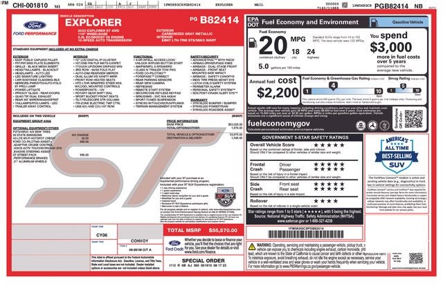 2023 Ford Explorer ST