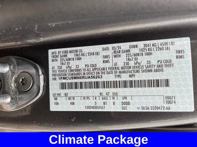 2024 Ford Escape ST-Line