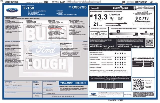 2019 Ford F-150 XL