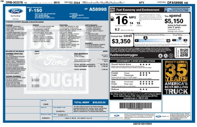 2013 Ford F-150 XLT