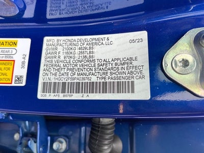 2023 Honda Accord Hybrid Sport