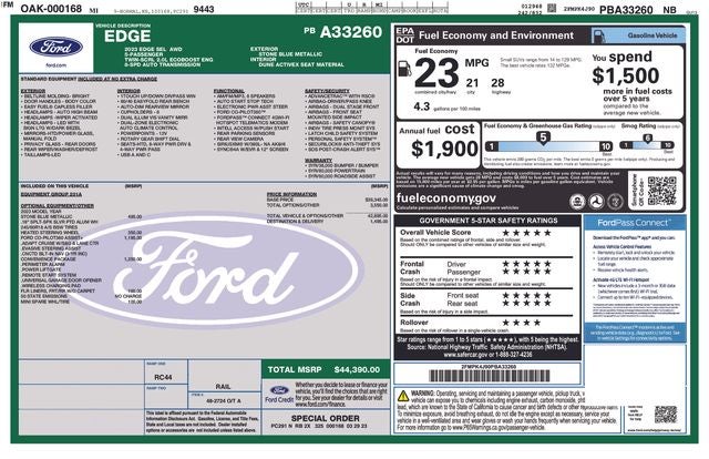 2023 Ford Edge SEL