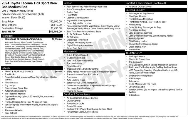 2024 Toyota Tacoma TRD Sport