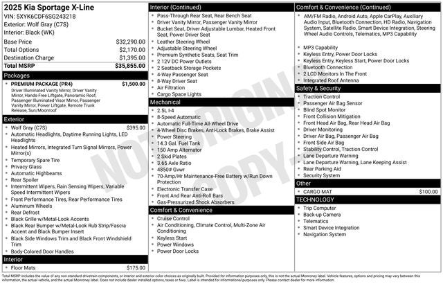 2025 Kia Sportage X-Line