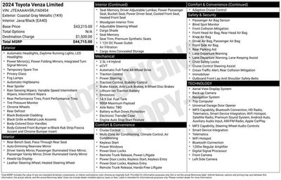 2024 Toyota Venza Limited