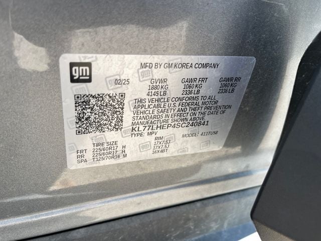 2025 Chevrolet Trax LT