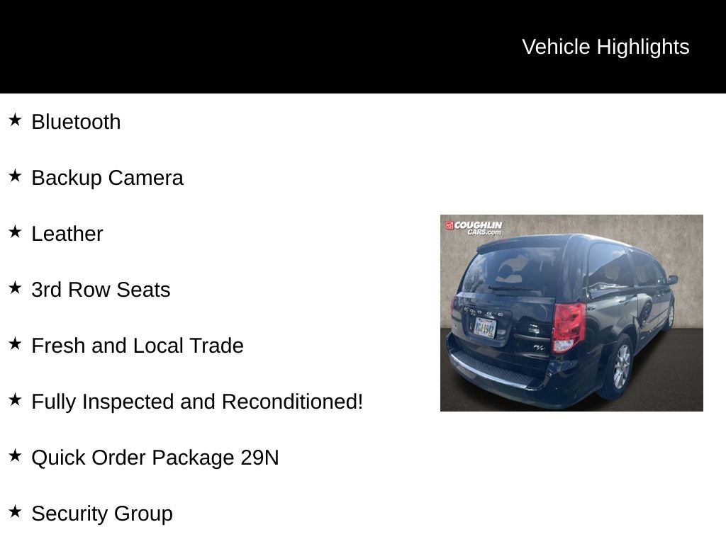 2013 Dodge Grand Caravan R/T