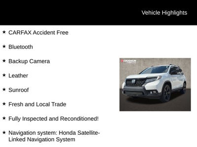 2021 Honda Passport Elite