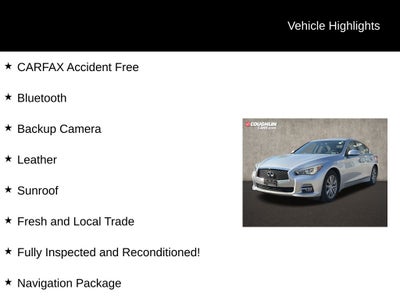 2015 INFINITI Q50 Premium