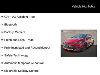 2021 Toyota Corolla Hatchback SE