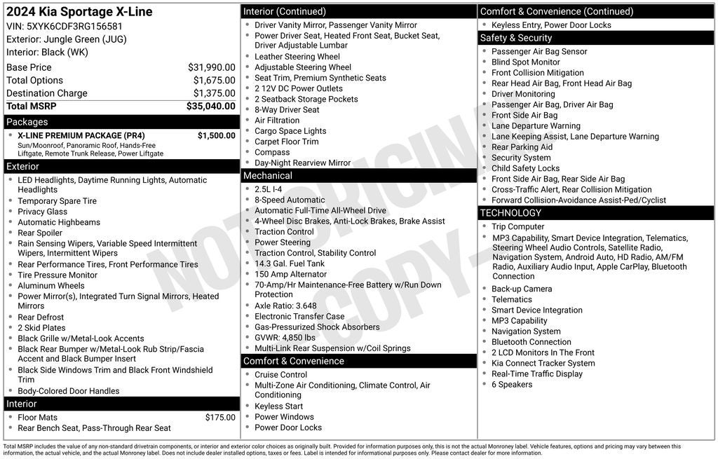 2024 Kia Sportage X-Line