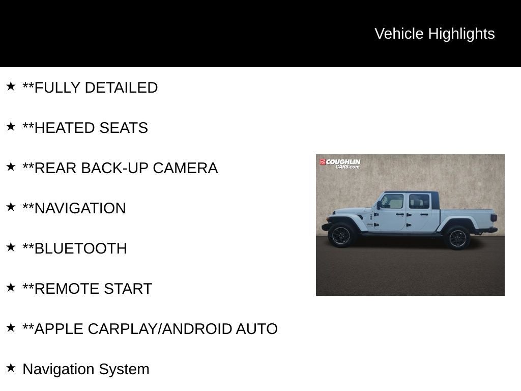 2023 Jeep Gladiator Overland