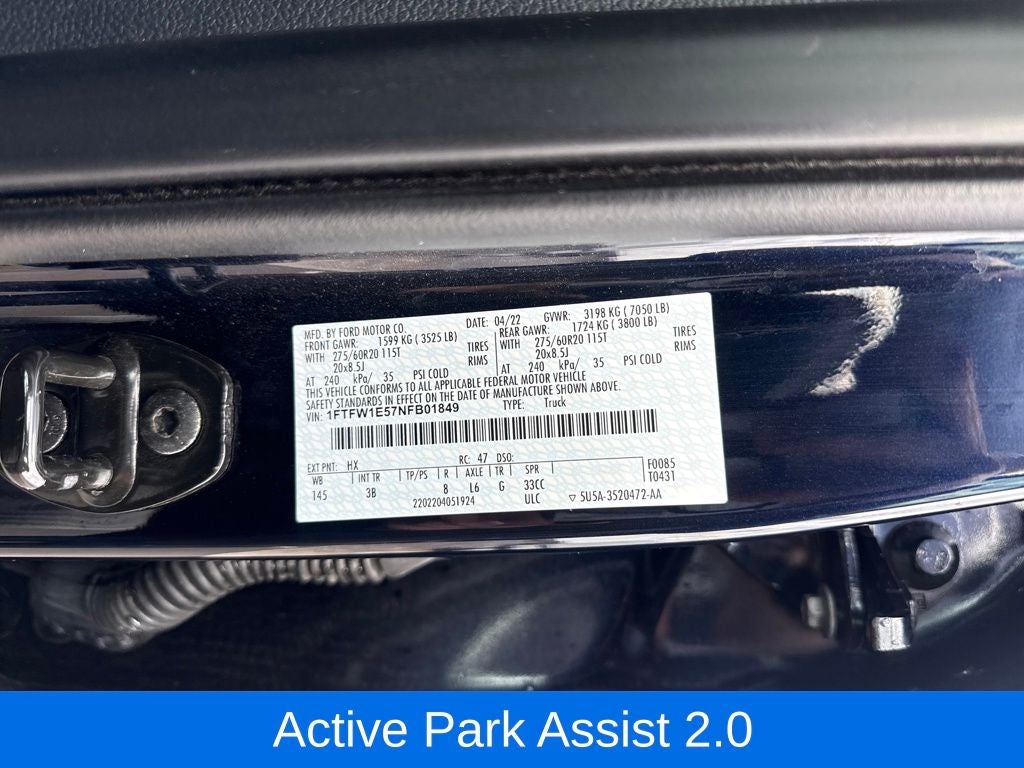 2022 Ford F-150 Platinum