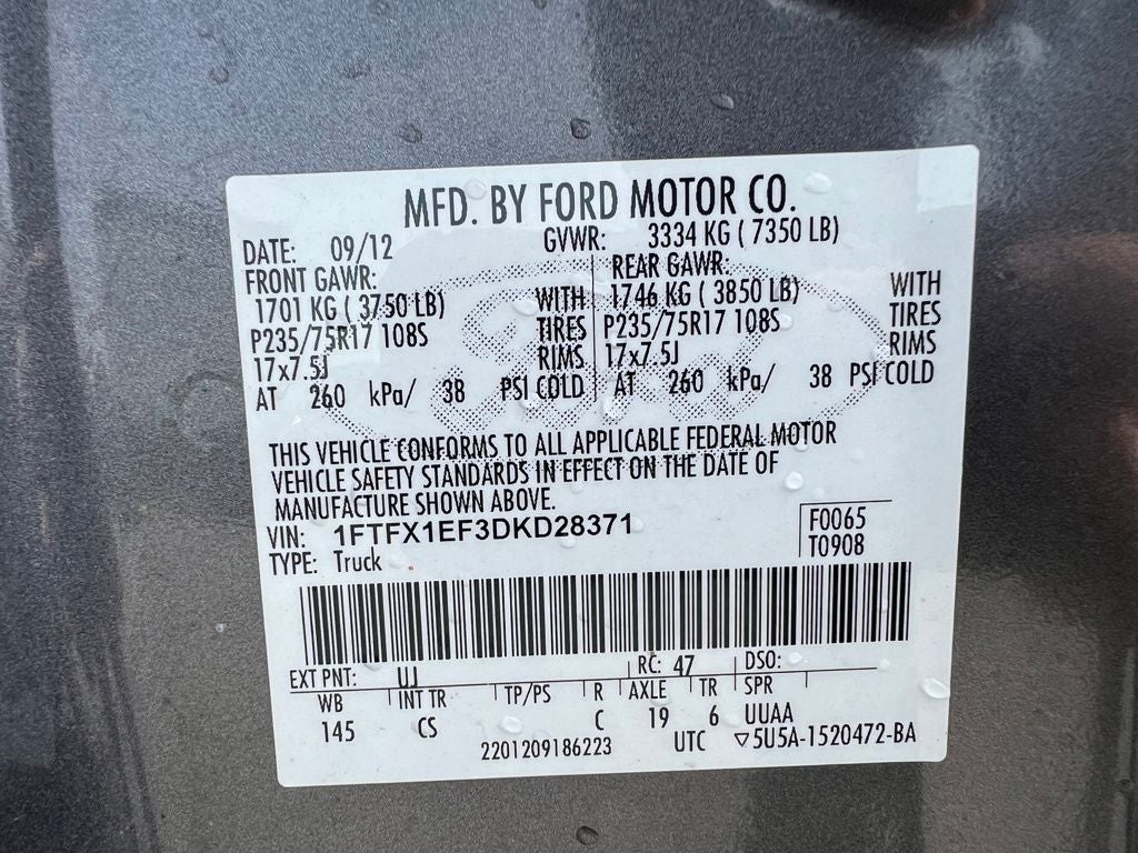 2013 Ford F-150 XL