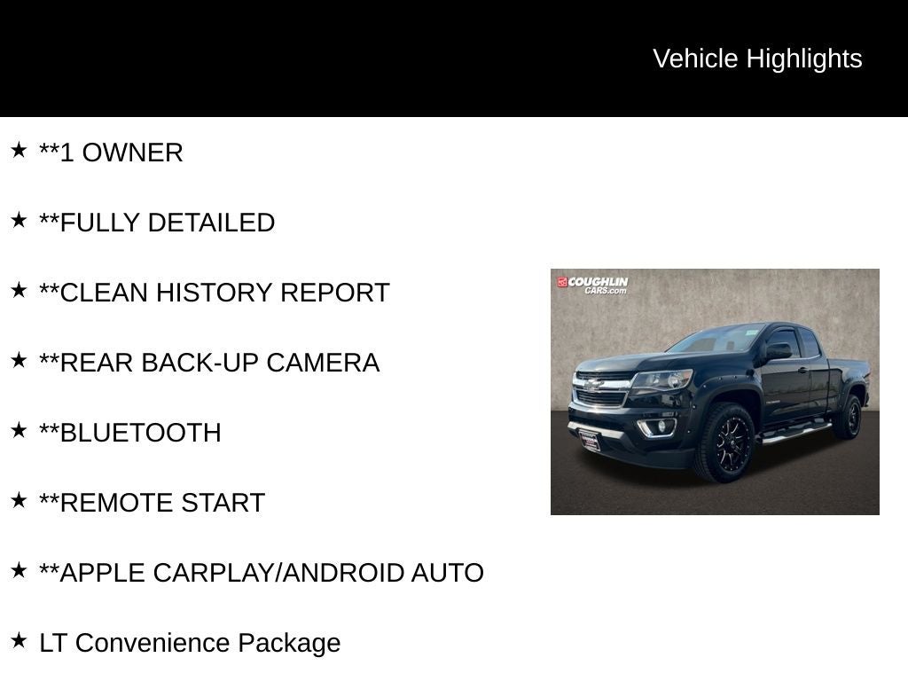 2018 Chevrolet Colorado LT