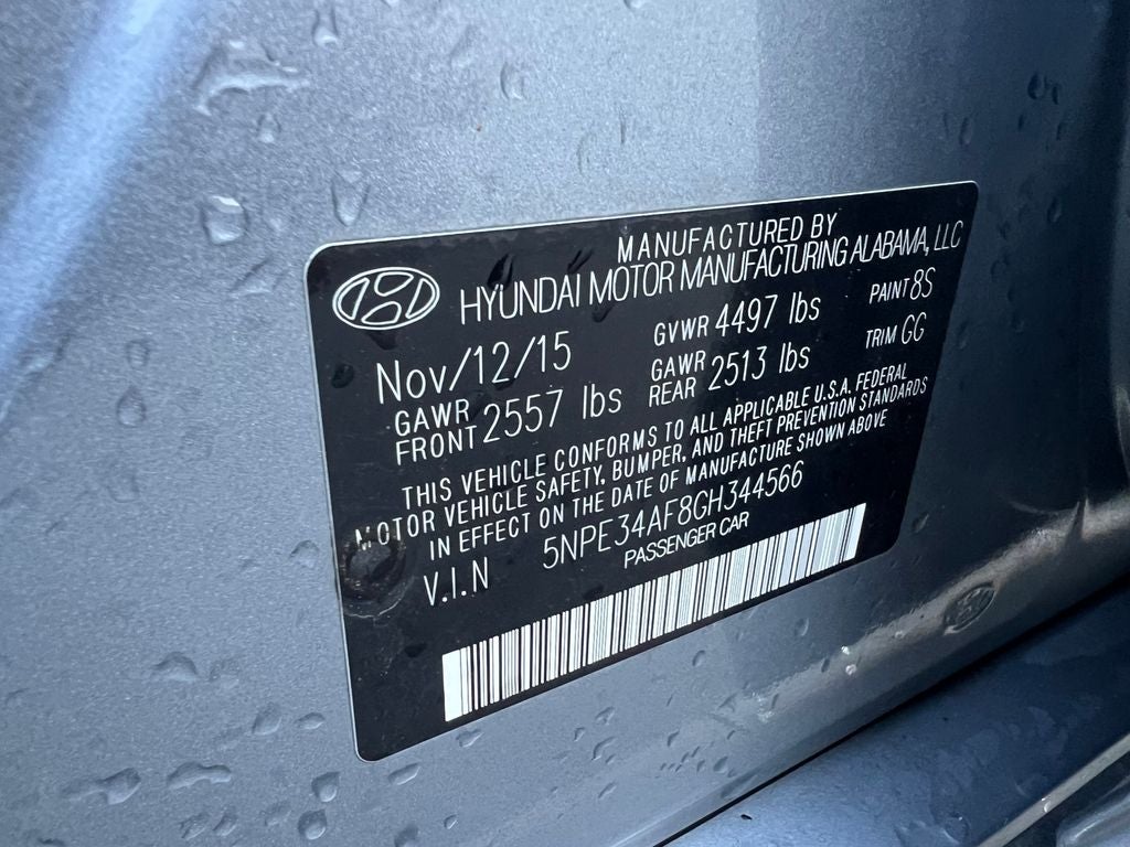 2016 Hyundai Sonata Sport