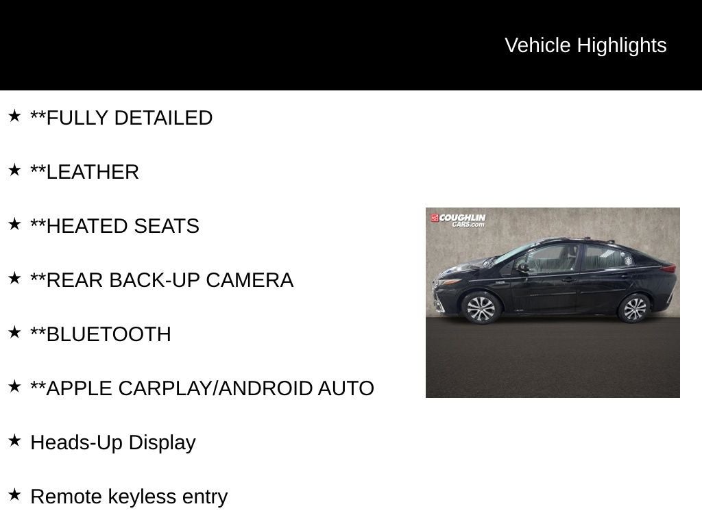 2021 Toyota Prius Prime Limited