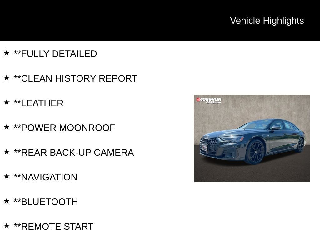 2022 Audi A8 L 55 quattro
