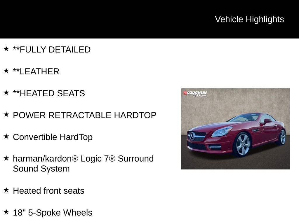 2016 Mercedes-Benz SLK SLK 350