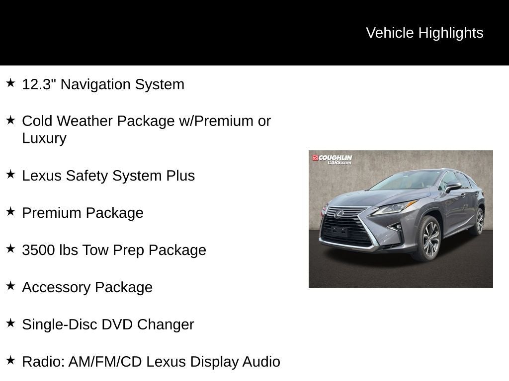 2016 Lexus RX 350 AWD 4dr