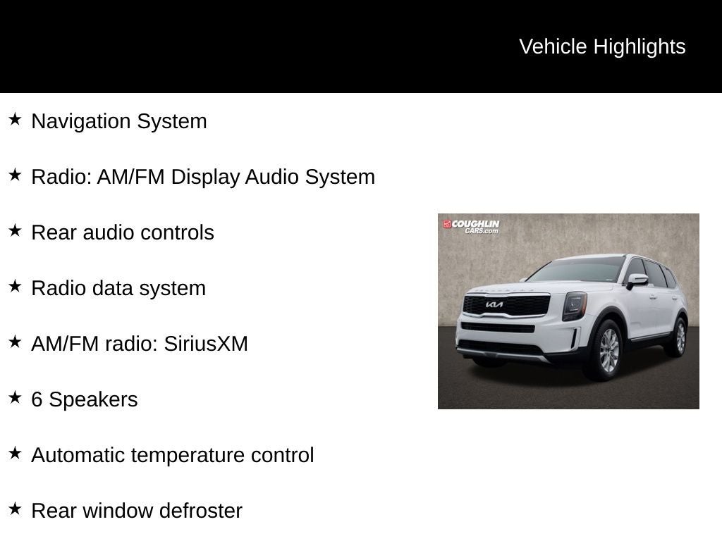 2022 Kia Telluride LX