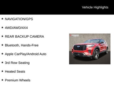 2025 Ford Explorer ST-Line