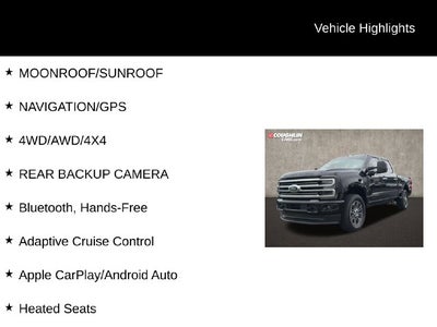2025 Ford F-350SD Platinum