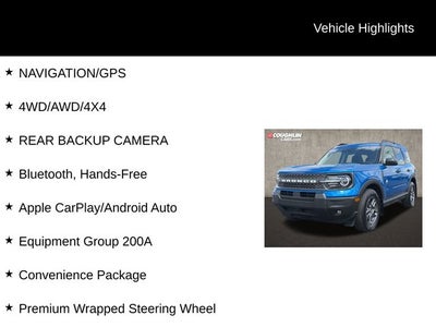 2025 Ford Bronco Sport Big Bend