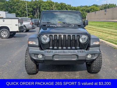 2022 Jeep Wrangler Unlimited Sport S