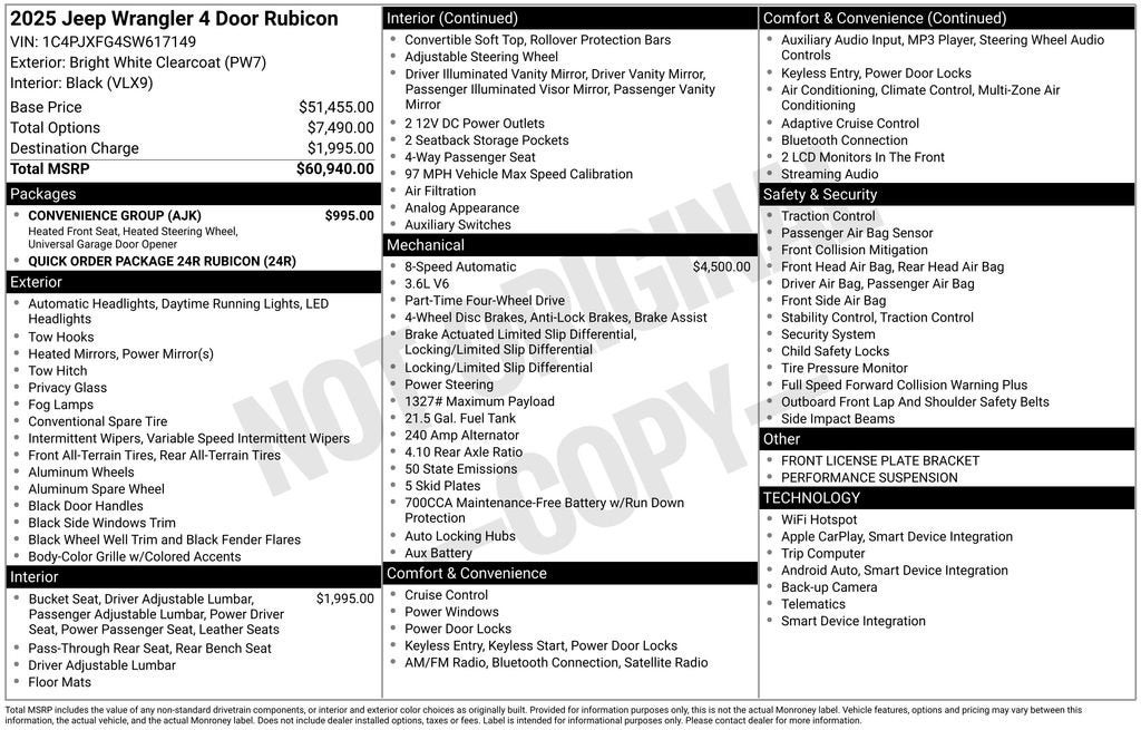 2025 Jeep Wrangler Rubicon