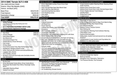 2014 GMC Terrain SLT