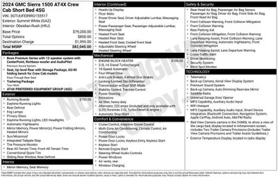 2024 GMC Sierra 1500 AT4X