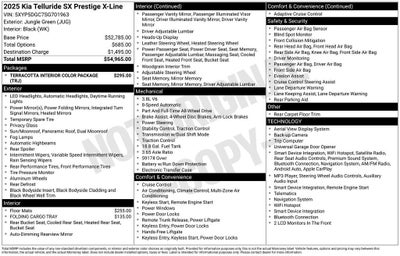 2025 Kia Telluride SX-Prestige X-Line