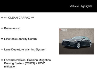 2020 Honda Accord Sedan LX